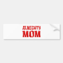 almighty Mom Autocollants Pour Voiture