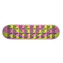 Aloha conseil skateboard customisable