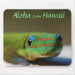 Aloha du Gecko d'Hawaï Tapis De Souris