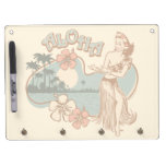 Aloha fille de danse polynésienne