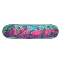 Aloha planche à roulettes de graffiti