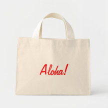 Aloha ! sac en toile