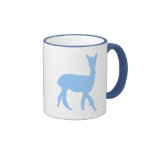Alpaga de marche (dans le bleu) tasse