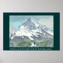 ALPES FRANÇAISES AFFICHES