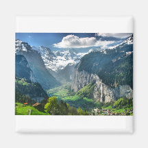 Alpes impressionnants de la Suisse Aimants