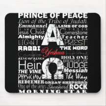 Alpha et Omega - Mousepad Tapis De Souris