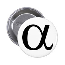 alpha icône a badge