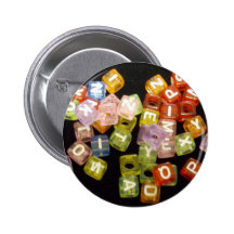 Alpha Kandi Badge Avec Épingle