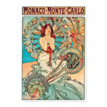 Alphonse Mucha Monaco, Monte Carlo, 1897 posters
