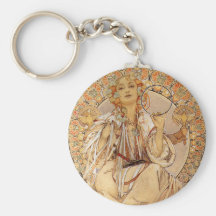 Alphonse Mucha - Slavia Porte-clef