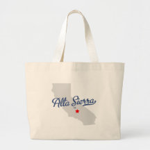 Alta Sierra California CA Shirt Bags