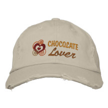 Amant de chocolat casquette brodée