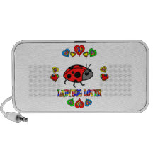 Amant de coccinelle haut-parleur iPod