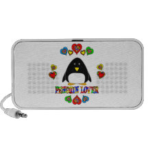 Amant de pingouin haut-parleur iPod