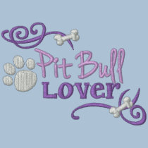 Amant de pitbull polos brodés