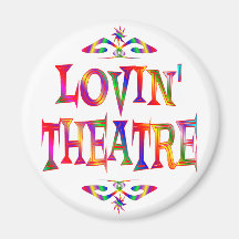 Amant de théâtre aimant pour réfrigérateur