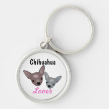 Amant Keychain de chiwawa Porte-clé