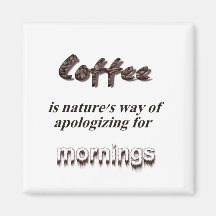 Amants de café magnets