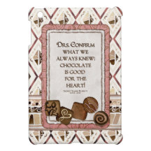 Amants de chocolat - bons pour l'iPad de coeur min Coque iPad Mini