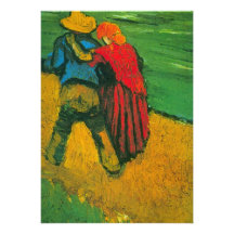 Amants de Van Gogh deux Invitations