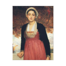 Amarilla par la toile enveloppée par Leighton de F Toile Tendue