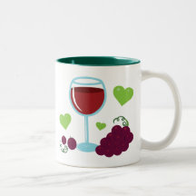 Amateur de vin tasse à café