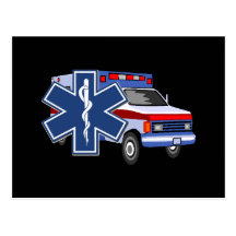 Ambulance de SME Carte Postale