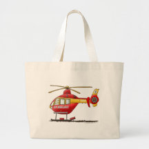 Ambulance médicale d'hélicoptère de délivrance de  sacs fourre-tout