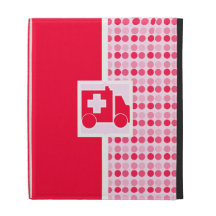 Ambulance mignonne coque folio iPad