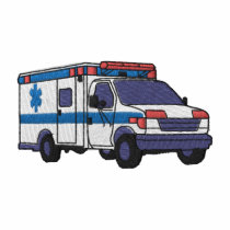 Ambulance polos brodés