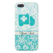 Ambulance turquoise étui iPhone 5