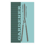 Aménagement des ciseaux d'élagage d'outils de jard modèle de carte de visite