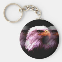Américain chauve Eagle Porte-clef