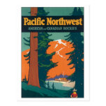 Américain du nord-ouest Pacifique et Canadien les  Cartes Postales