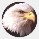 Américain Eagle d'Eagle chauve Autocollants