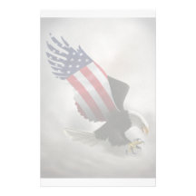 Américain Eagle Papier À Lettre Personnalisable