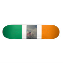 AMÉRICAIN IRLANDAIS SKATEBOARD CUSTOMISABLE
