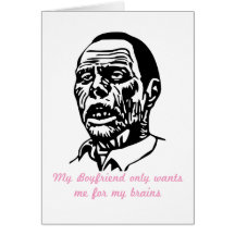 ami de zombi cartes de vœux