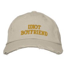 Ami d'idiot casquette de baseball brodée