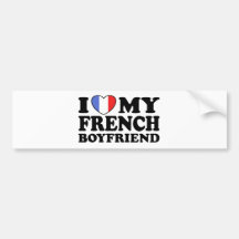 Ami français autocollant pour voiture