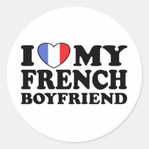 Ami français autocollants