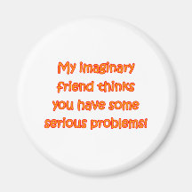 Ami imaginaire magnets