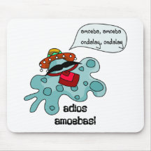 Amibes d'Adios Tapis De Souris