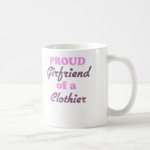 Amie fière d'un drapier tasses à café