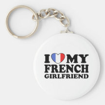 Amie française porte-clef