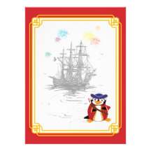 Amiral Penguin Invitation