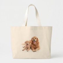Amis de golden retriever sacs fourre-tout