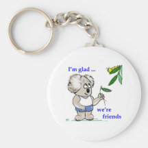 Amis de koala porte-clef