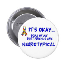 Amis de Neurotypical Pin's Avec Agrafe