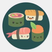 Amis de sushi adhésif